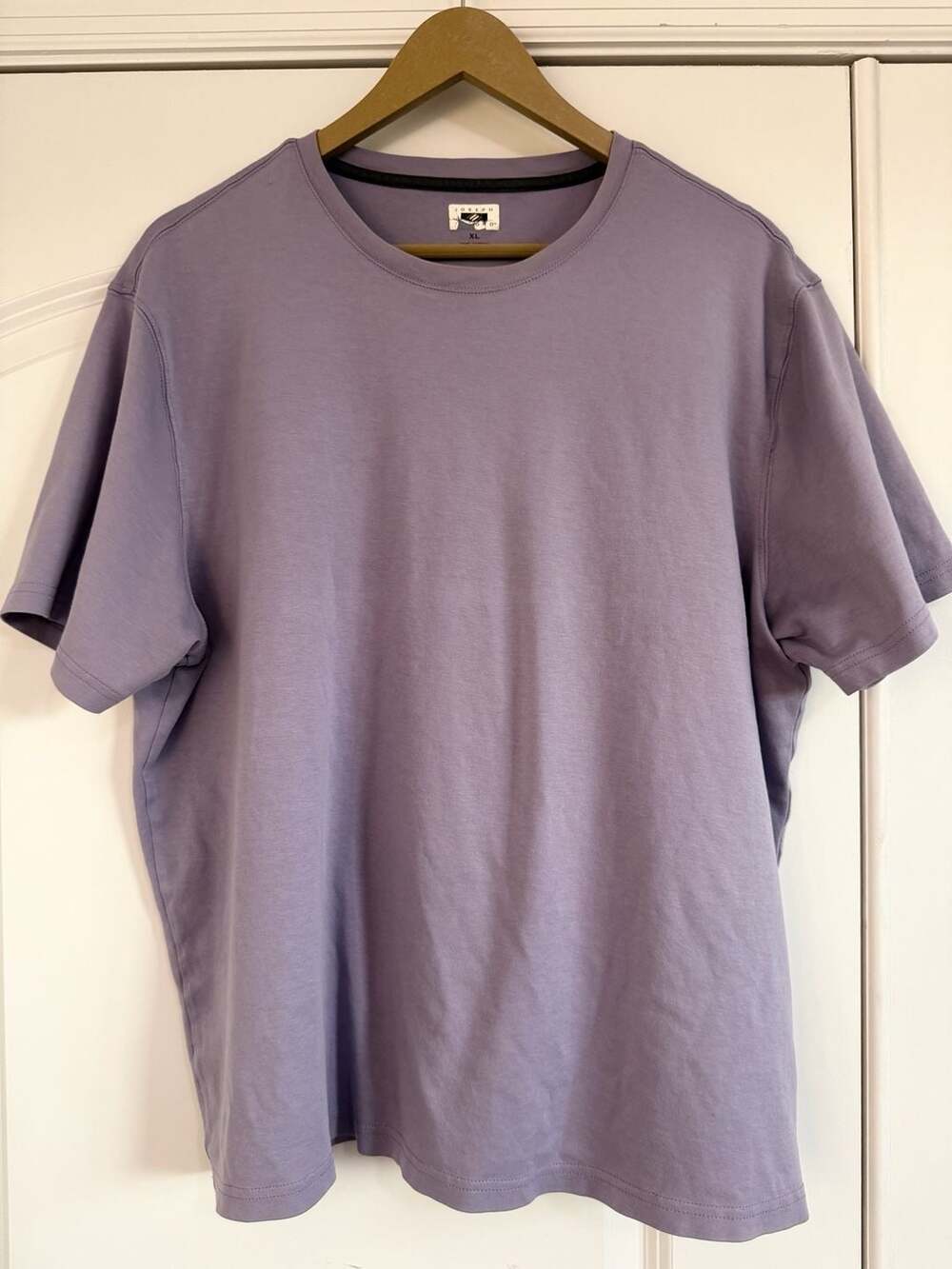 Joseph Abboud Modern Fit Crewneck T-Shirt, Purple, XL